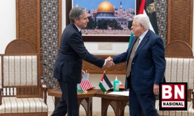 Menlu AS Blinken Temui Presiden Palestina, Tegaskan Solusi Dua Negara dan Menentang Perluasan Permukiman Ilegal
