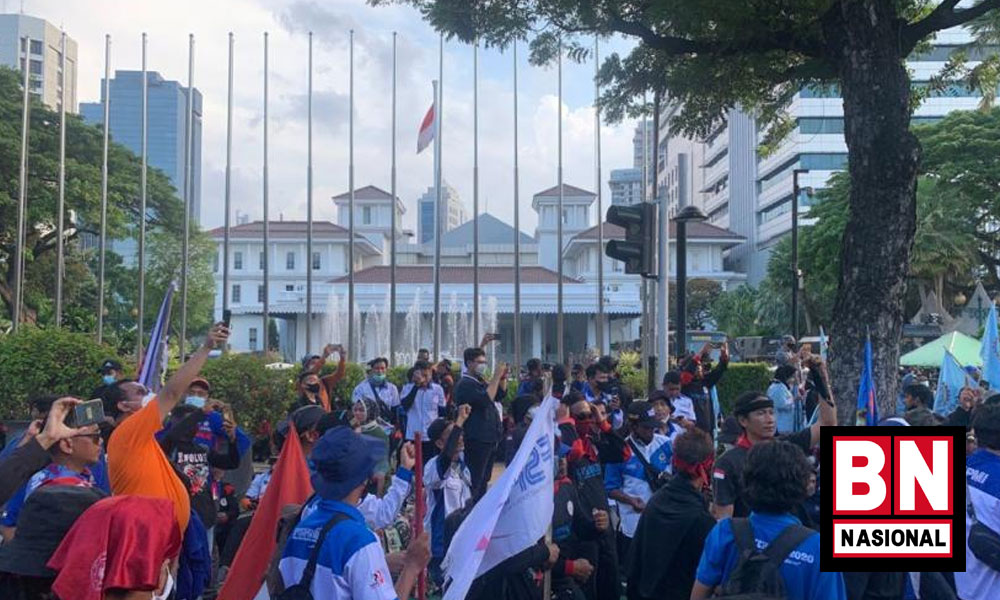 Demo Buruh Dki
