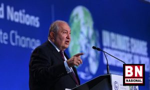 Berselisih Dengan Perdana Menteri Sejak Tahun Lalu, Presiden Armenia Pilih Mengundurkan Diri