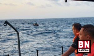 Kapal Perang RI Selamatkan Nelayan di Tengah Laut Natuna yang Mesinnya Rusak - BN Nasional