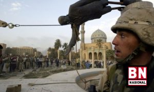 Memo Rahasia Ungkap Rencana Besar Bush dan Blair Serang Irak - BN Nasional