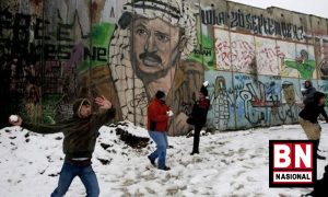 Badai Terjang Palestina, Sejumlah Wilayah Diselimuti Salju