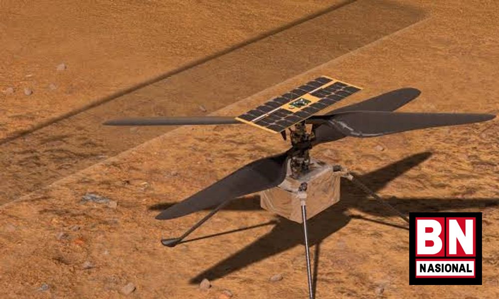 Helikopter Ingenuity di Planet Mars Siap Kembali Jalani Misi pada Awal Tahun