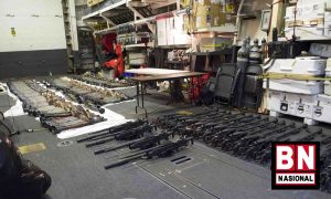Angkatan Laut AS Sita Ribuan Peluncur Roket, Senapan Mesin hingga Senapan Sniper dari Iran untuk Houthi Yaman