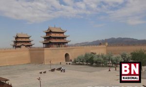 Tembok Besar China Runtuh Akibat Gempa Qinghai