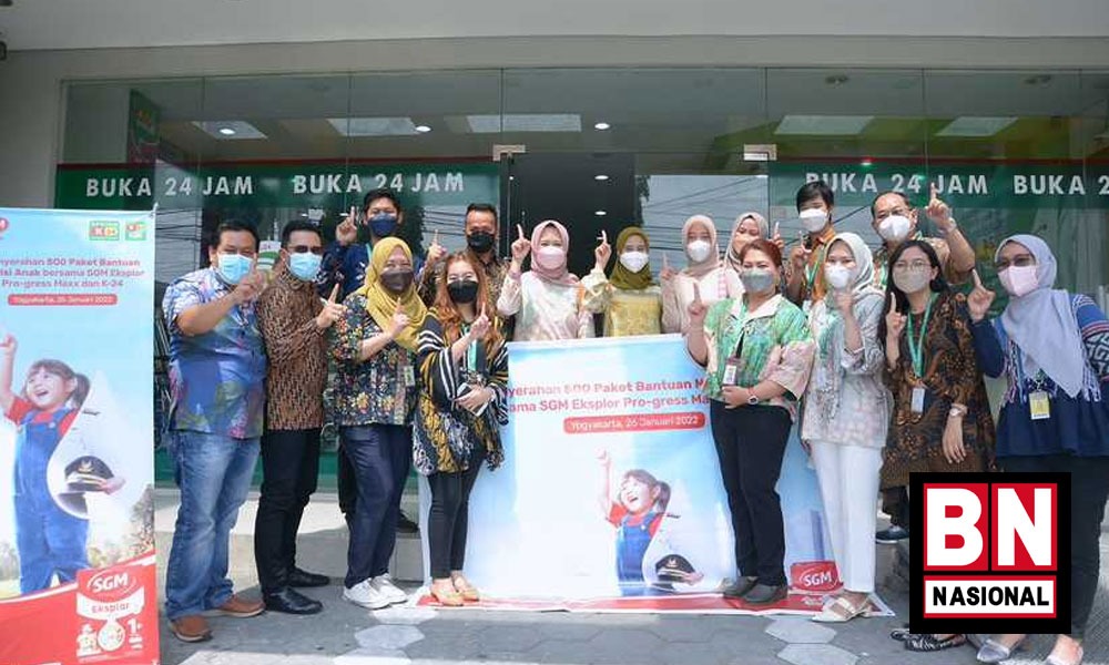 Peringati HGN, Produsen Susu Ini Salurkan Paket Nutrisi di Lima Kota - BN Nasional