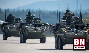 Lindungi Sayap Timur NATO dari Krisis Ukraina, Skuadron Stryker AS Tiba di Rumania Lindungi Sayap Timur NATO dari Krisis Ukraina, Skuadron Stryker AS Tiba di Rumania