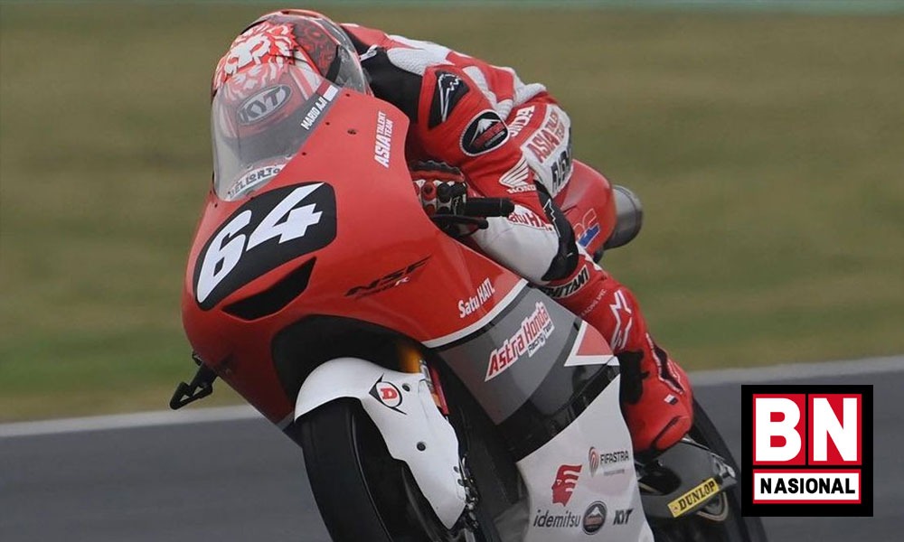 Usai Tes Pramusim, Mario Suryo Aji Bersemangat Debut di Moto3 Qatar - BN Nasional