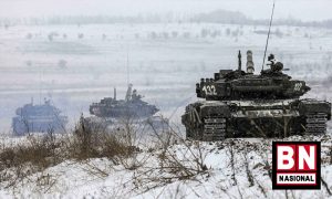 Pejabat AS Sebut 80 persen Pasukan Rusia di Sekitar Ukraina Dalam Posisi Siap Menyerang - BN Nasional