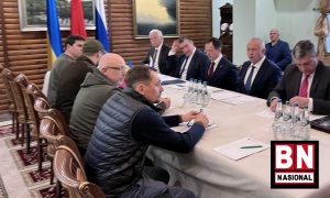 Pembicaraan Damai Putaran Kedua, Rusia-Ukraina Sepakati Koridor Kemanusiaan untuk Lindungi Warga Sipil - BN Nasional