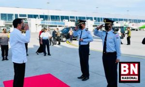 Didampingi Ibu Negara Presiden Jokowi Kunjungan Kerja ke Jambi - BN Nasional
