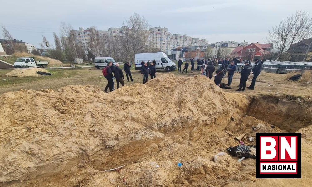 Wali Kota Bucha Ungkap Sejauh Ini Berhasil Temukan 403 Mayat, Presiden Putin Sebut Palsu - BN Nasional