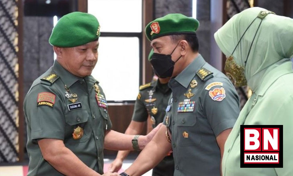 24 Pati TNI Angkatan Darat Naik Pangkat, KSAD: Jadilah Pemimpin Tegas dan Berani Demi Negara