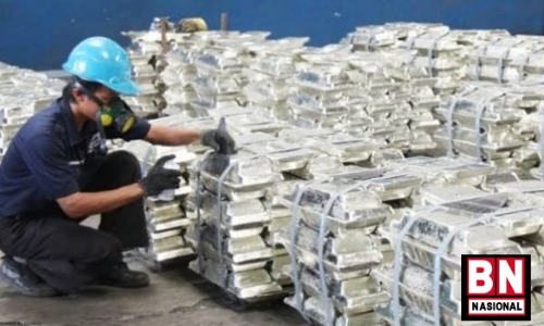 Harga Timah Makin Rontok, Hingga Mei Kenaikan Tersisa Tiga Persen - BN Nasional