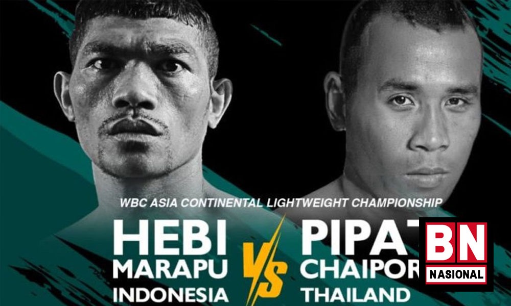 3 Petinju Indonesia Bakal Baku Hantam di Thailand 8 Juli Mendatang, Hebi Marapu Jadi Partai Utama - BN Nasional