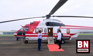 Naik Helikopter, Presiden Jokowi Akan Kunjungi Petani di Subang - BN Nasional