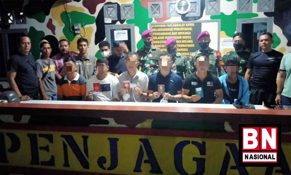 TNI AL Tangkap Tiga WNA yang Diduga Mata-mata Asing - BN Nasional