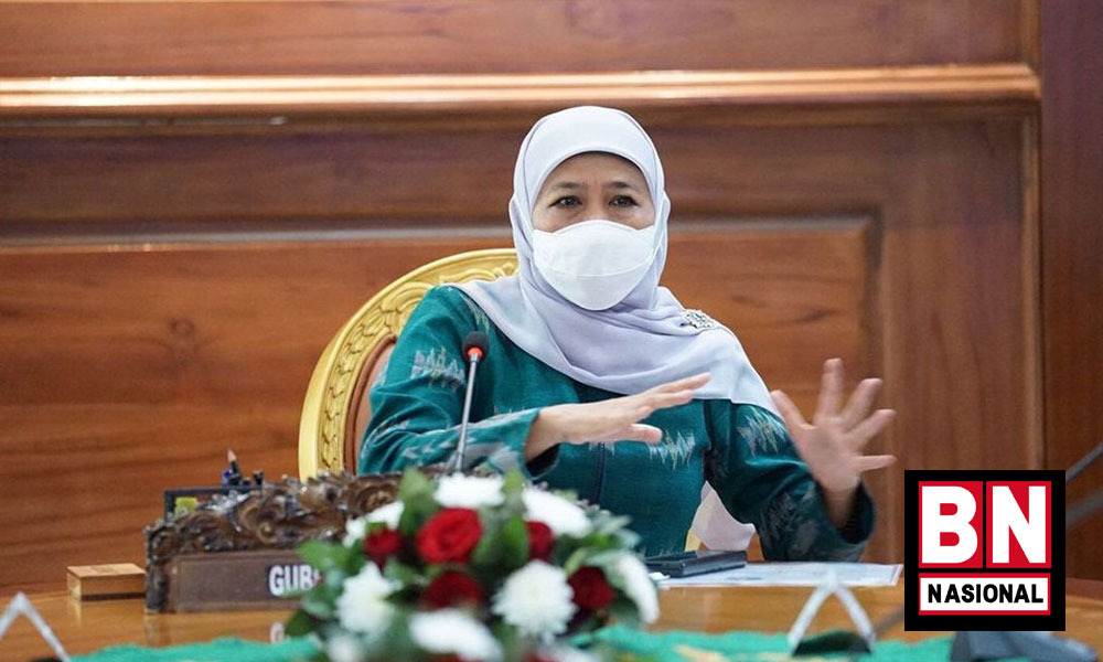 Gubernur Khofifah Unjuk Gigi, Realisasi Pemprov Jatim Tertinggi secara Nasional - BN Nasional