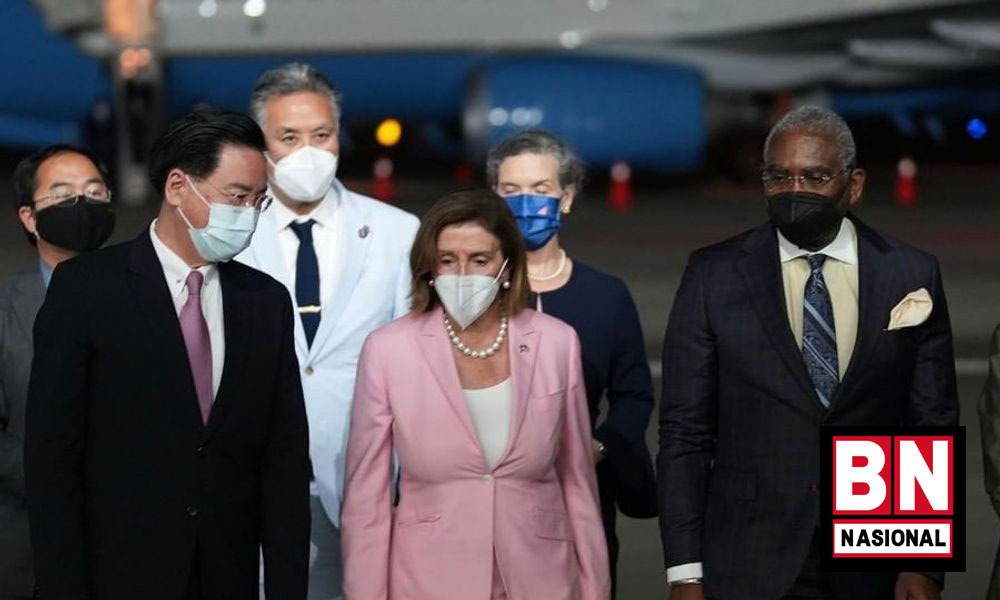 Tetap Kunjungi Taiwan Meski Ada Peringatan China, Ketua DPR AS Nancy Pelosi: Komitmen Kami Terhadap Demokrasi - BN Nasional