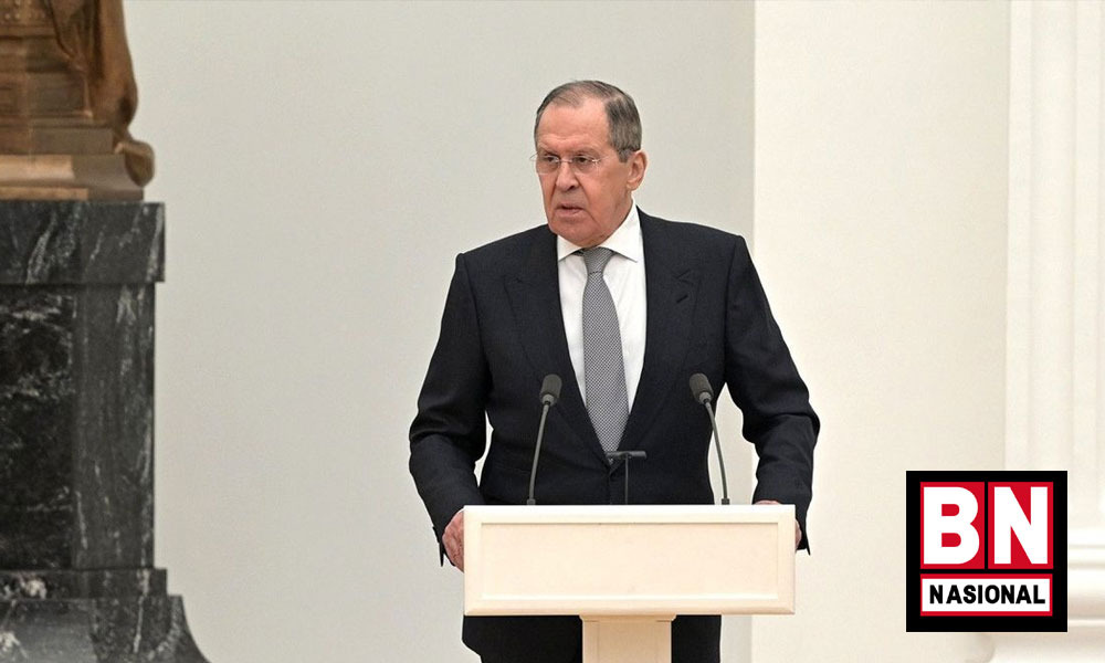 Kunjungi Myanmar, Menlu Rusia Sergei Lavrov Bakal Temui Pemimpin Rezim Militer Jenderal Senior Min Aung Hlaing - BN Nasional