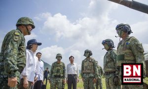 China Tembakkan 11 Rudal Balistik Dongfeng, Presiden Tsai Ing-wen: Kami Tenang Tapi Tegas, Taiwan Tidak akan Dihancurkan Tantangan - BN Nasional