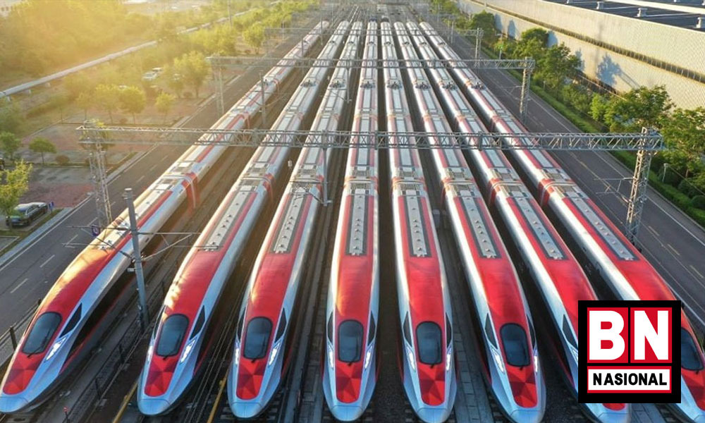 Kereta Cepat Jakarta-Bandung Jadi Kado Istimewa HUT ke-77 Republik Indonesia - BN Nasional