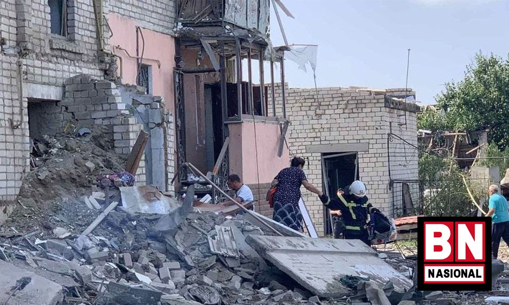 Jelang Enam Bulan Invasi, Rusia Hujani Wilayah Ukraina dengan Rudal dan Artileri