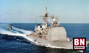 Dua Kapal Jelajah Rudal AS Berlayar di Selat Taiwan, Gedung Putih Sebut Konsisten Kebijakan Satu China - BN Nasional Dua Kapal Jelajah Rudal AS Berlayar di Selat Taiwan, Gedung Putih Sebut Konsisten Kebijakan Satu China - BN Nasional