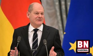 Kanselir Jerman Olaf Scholz Janjikan Pengiriman Senjata Baru dan Canggih ke Ukraina - BN Nasional