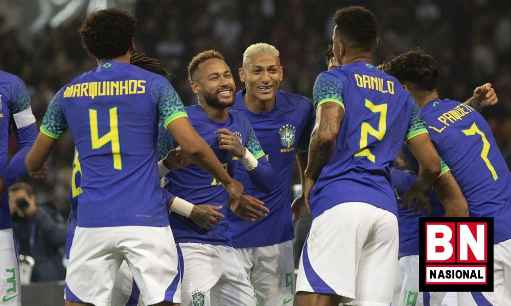 Brasil Kukuhkan Posisi di Puncak Peringkat FIFA - BN Nasional