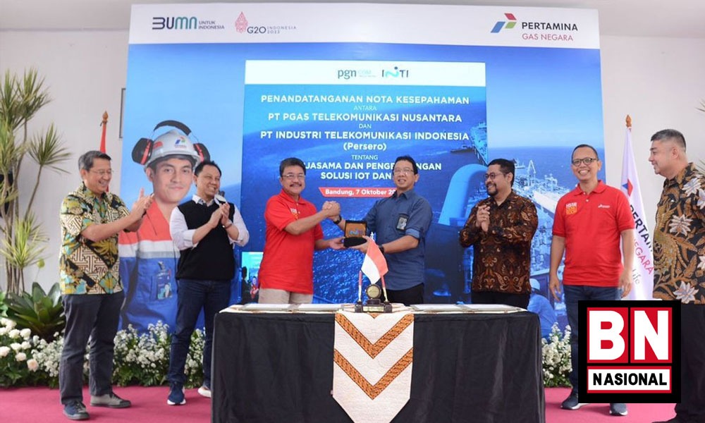PGN Gandeng Pindad dan PT Inti Kembangkan Infrastruktur Penunjang Gas Bumi - BN Nasional