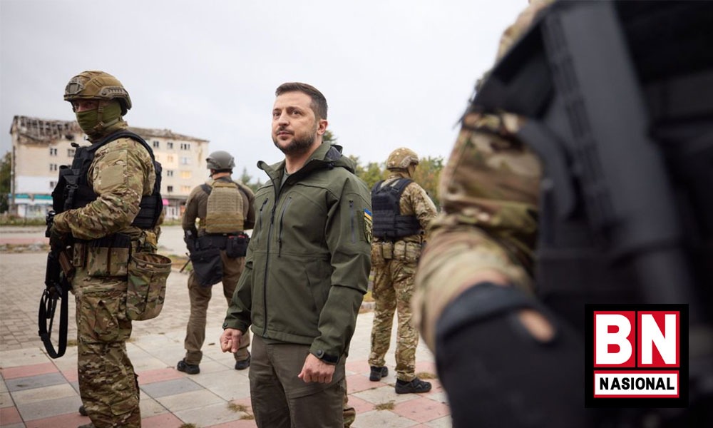 Rusia Tingkatkan Serangan di Wilayah Donbas, Presiden Zelensky Sebut Ada Pertempuran Sengit di Soledar dan Bakhmut - BN Nasional
