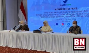 BPOM Dalami Temuan EG dan DEG Lebihi Ambang Batas di Beberapa Produk