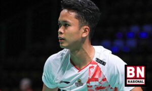 Indonesia Borong 2 Gelar, Satu di Antaranya dari Anthony Ginting Pada Hylo Open 2022