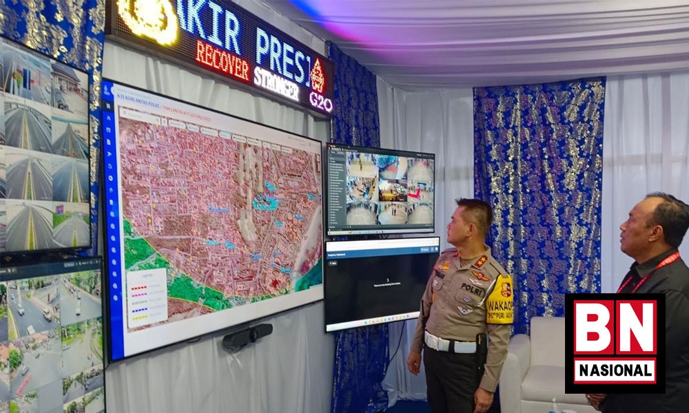 Korlantas Pantau Jalur Kendaraan Tamu VVIP KTT G20 Bali Dengan Teknologi Canggih