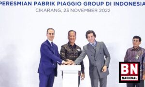 Resmi Punya Pabrik Sepeda Motor di Indonesia, Piaggio Luncurkan Vespa Batik