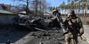Depot Drone Ukraina Hancur, Dibombardir Rudal Rusia