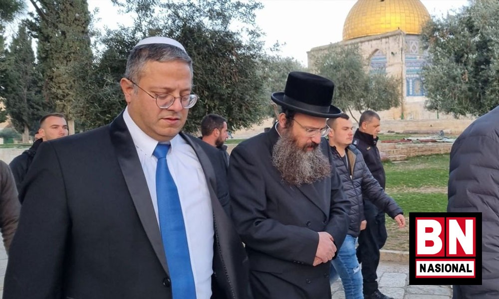4 Fakta Kunjungan Menteri Israel ke Kompleks Al Aqsa Yerusalem