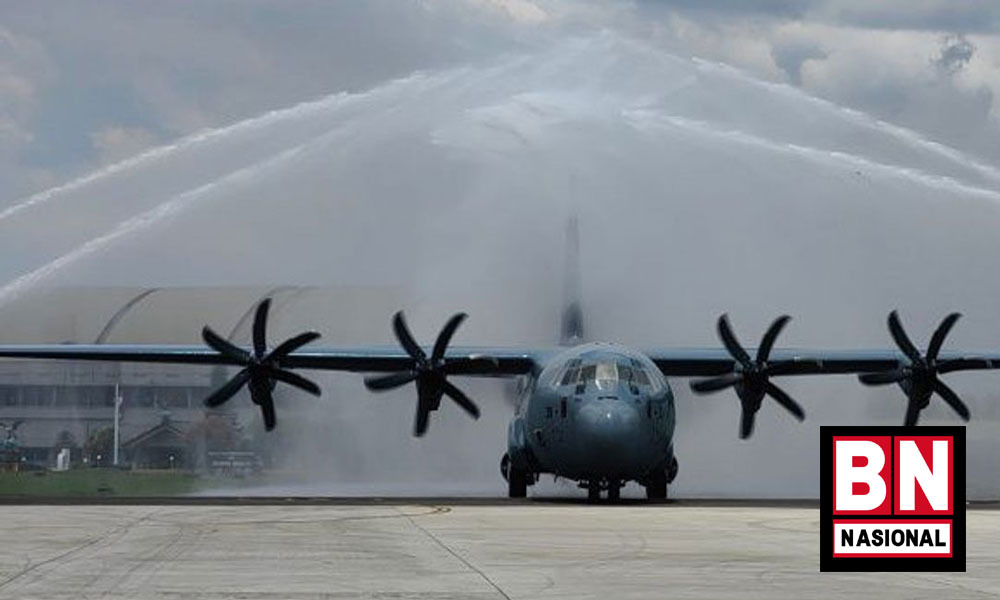 pesawat TNI AU C-130J-30 Super Hercules A-1339