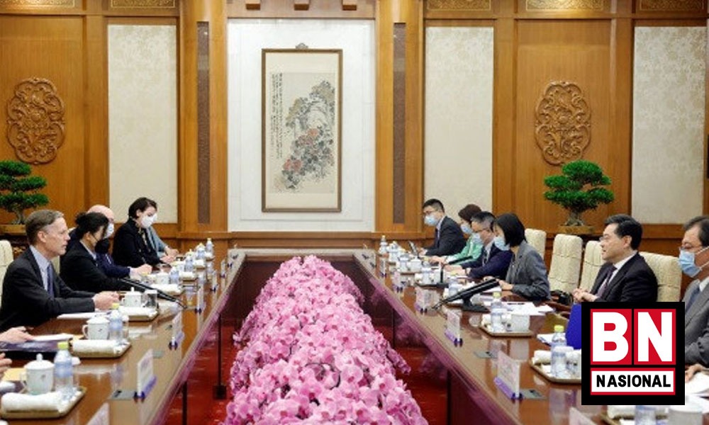 Temui Dubes AS, Menlu China Qin Gang: Prioritas Utama Adalah Menstabilkan Hubungan