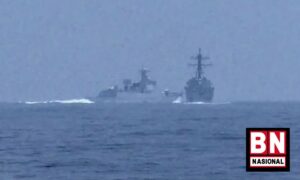 Kapal Perang China Dekati Kapal Perusak AS di Selat Taiwan