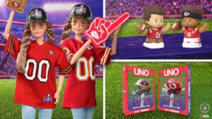 Chiefs, 49ers, dan Koleksi Barbie