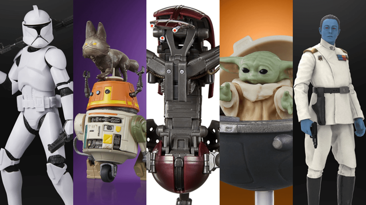 Mainan Star Wars Baru Hasbro Terungkap Termasuk Satu Droid yang Sangat Dapat Digulung