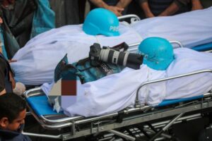 122 jurnalis Palestina menjadi syahid di Gaza