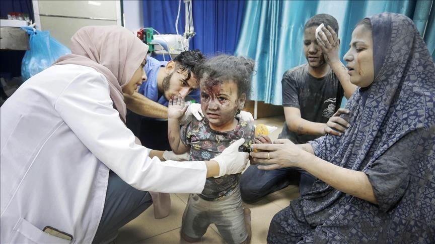 Anak-anak Gaza mengalami kesulitan akibat agresi Israel