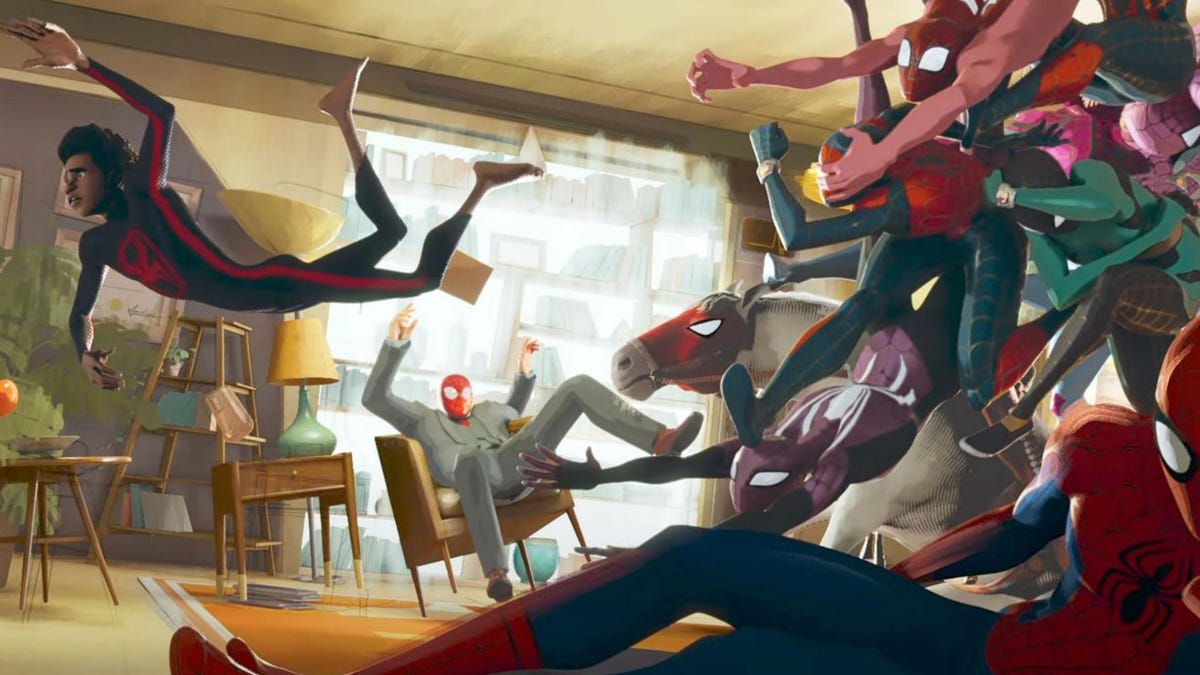 Di Spider-Verse Hampir Ada Telur Paskah Game Spider-Man Gila