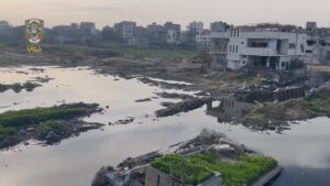 Kota Gaza memperingatkan ancaman banjir dari kolam Sheikh Radwan