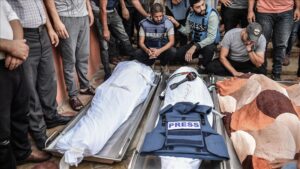 30 Organisasi media menyerukan perlindungan jurnalis di Gaza