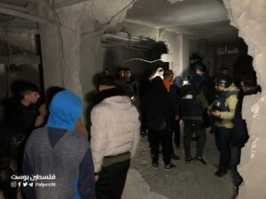 IOF blows up home of Palestinian martyr in Nablus