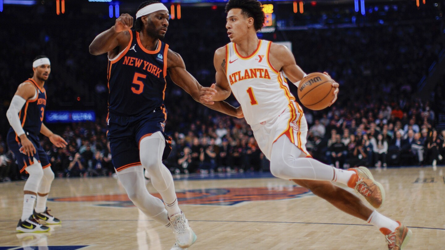 Jalen Johnson mencetak 26 gol untuk memimpin Hawks atas Knicks 116-100